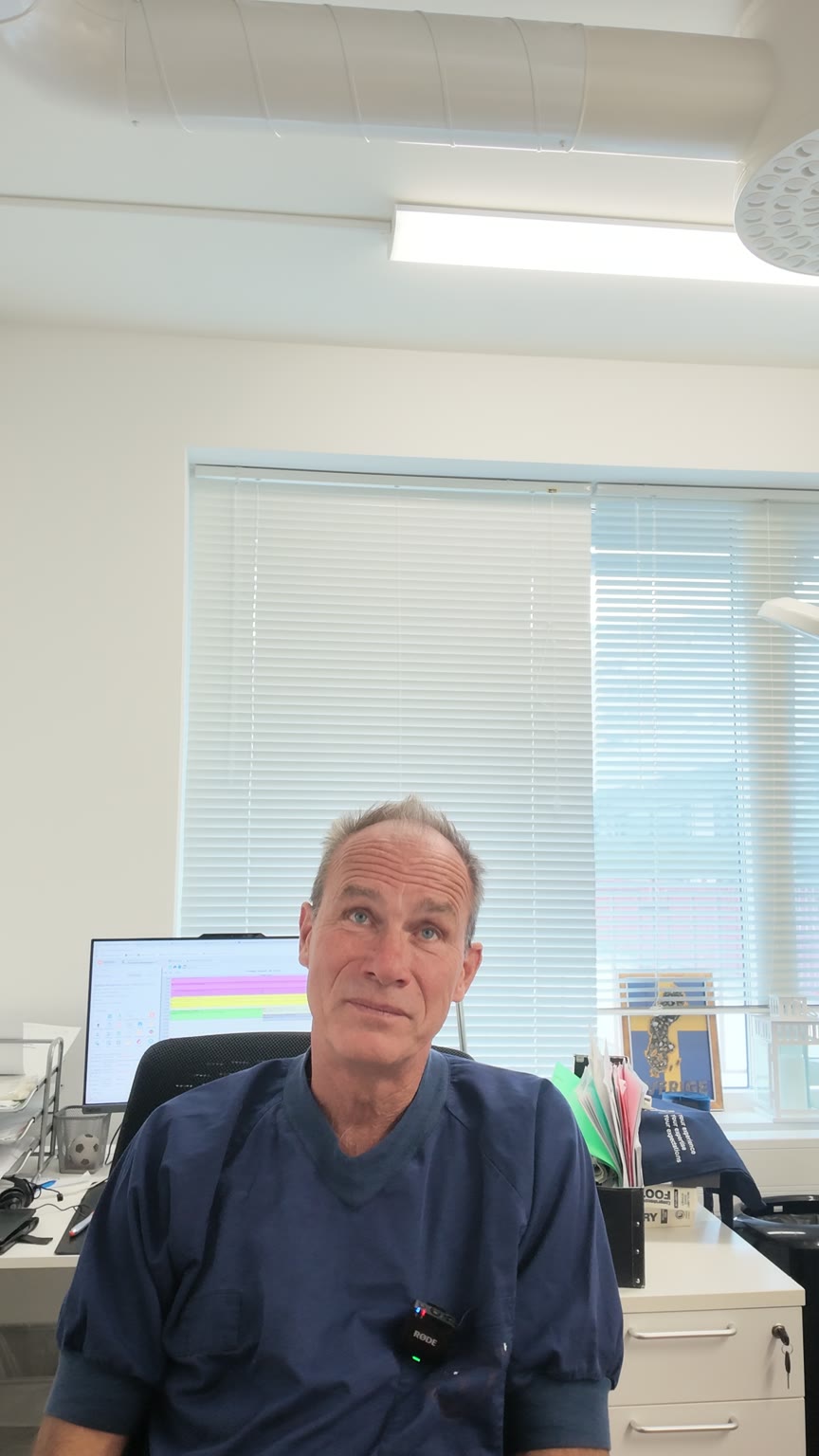 Christer Svensson, ortopedkirurg och legitimerad läkare med 20+ års erfarenhet